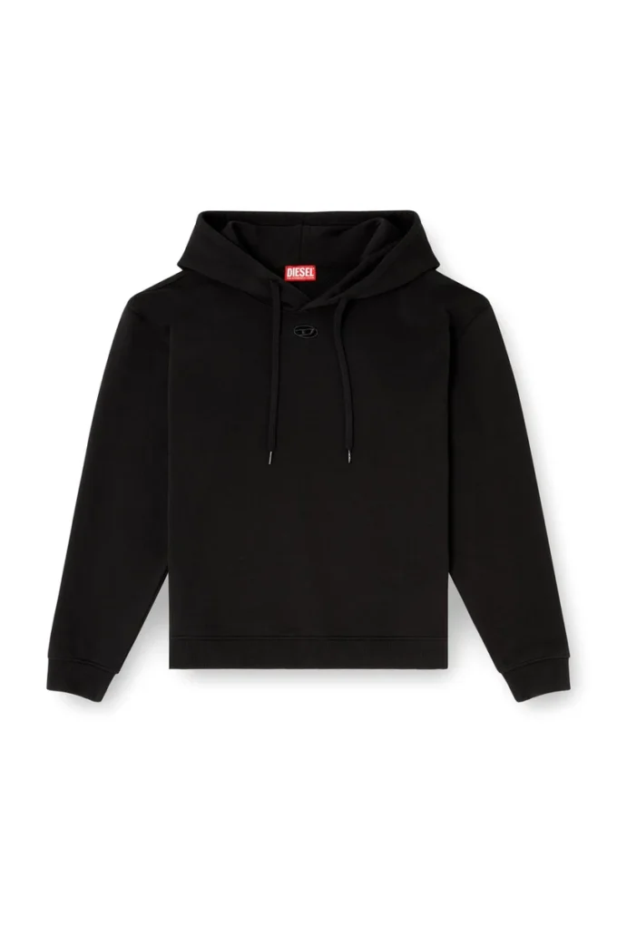 f-normy-hood-od Sweat à capuche en coton avec logo Oval D
