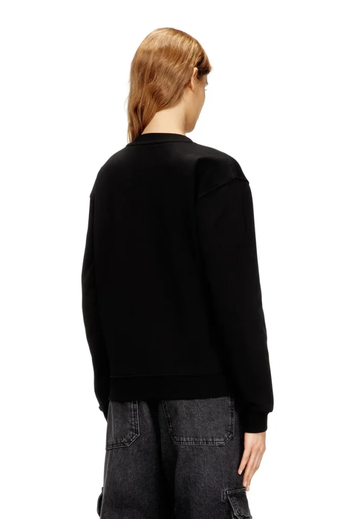 f-normy-od Sweat-shirt en coton avec broderie Oval D