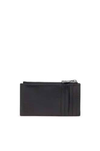 flag-d card holder iii Porte-cartes en cuir avec fermeture à glissière