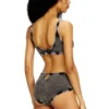 florence-dnm Soutien-gorge souple en coton côtelé avec bijou Oval D