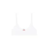 florence-dnm Soutien-gorge souple en coton côtelé avec bijou Oval D