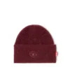 fr-k-lollo-hat Bonnet bordeaux avec broderie Oval D