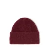 fr-k-lollo-hat Bonnet bordeaux avec broderie Oval D