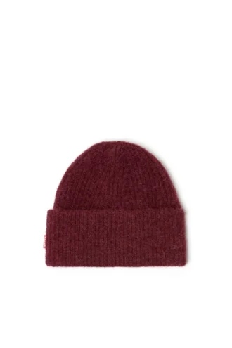 fr-k-lollo-hat Bonnet bordeaux avec broderie Oval D