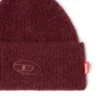 fr-k-lollo-hat Bonnet bordeaux avec broderie Oval D