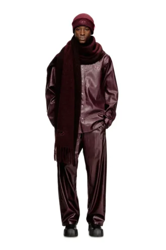 fr-p-arten Pantalon avec logo bordeaux