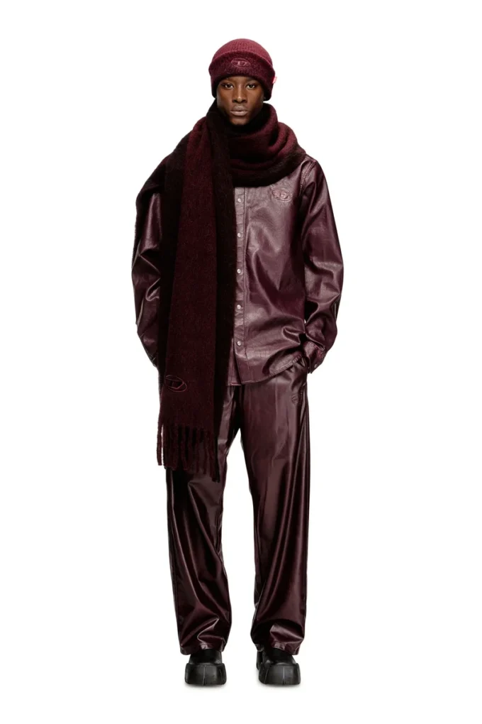 fr-p-arten Pantalon avec logo bordeaux