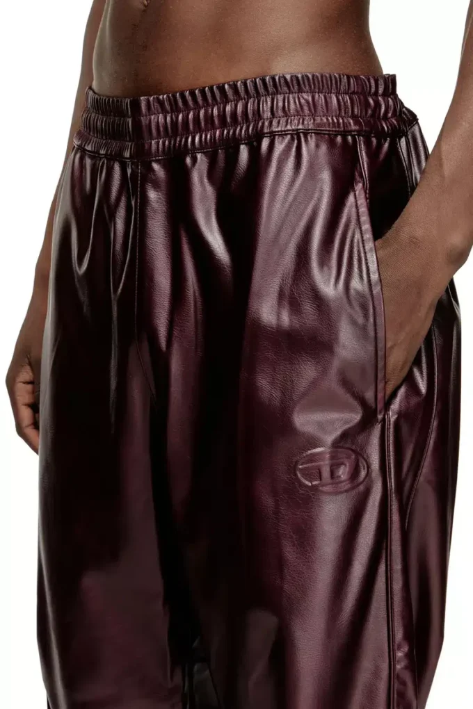 fr-p-arten Pantalon avec logo bordeaux