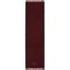 fr-s-olid Écharpe en laine jacquard bordeaux