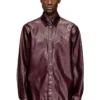 fr-s-simply Chemise avec logo bordeaux
