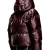 fr-w-myley Doudoune à capuche bordeaux