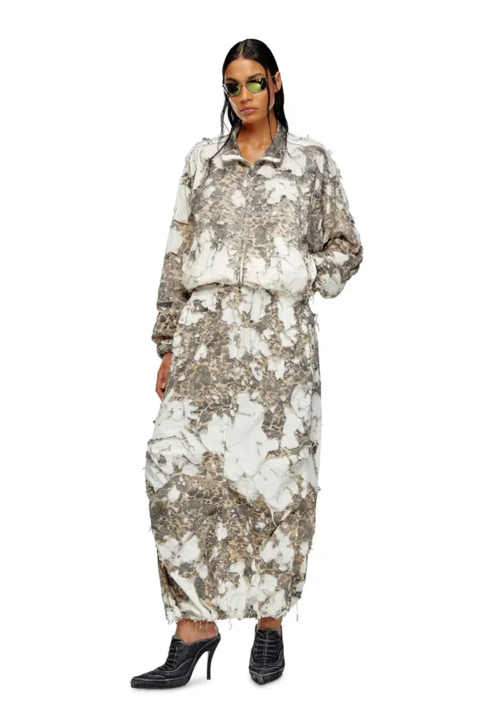 g-bruma Veste camouflage à l&rsquo;aspect délavé