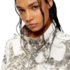 g-bruma Veste camouflage à l&rsquo;aspect délavé