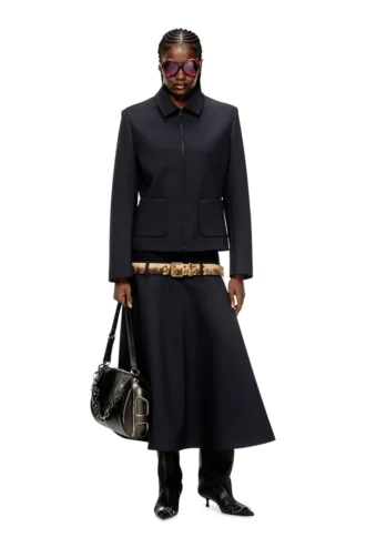 g-cesara-bond Veste à col en tissu néoprène