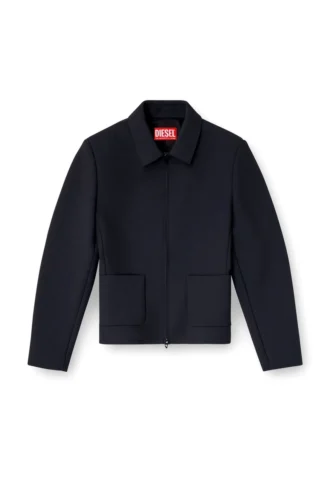 g-cesara-bond Veste à col en tissu néoprène
