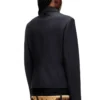 g-cesara-bond Veste à col en tissu néoprène