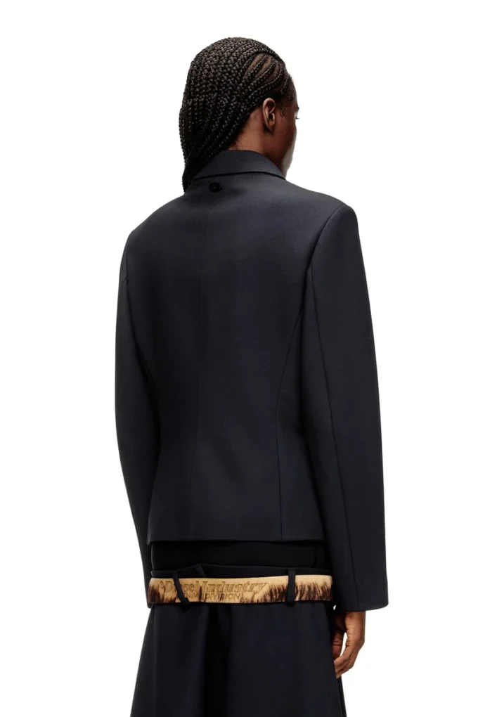 g-cesara-bond Veste à col en tissu néoprène