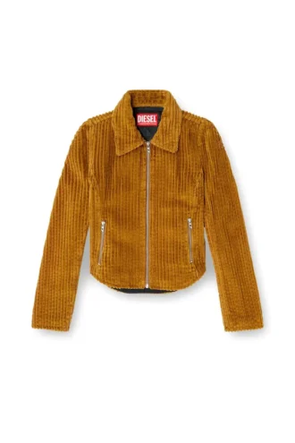 g-enea Veste-chemise en velours côtelé de coton