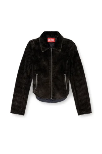 g-enea Veste-chemise en velours côtelé de coton