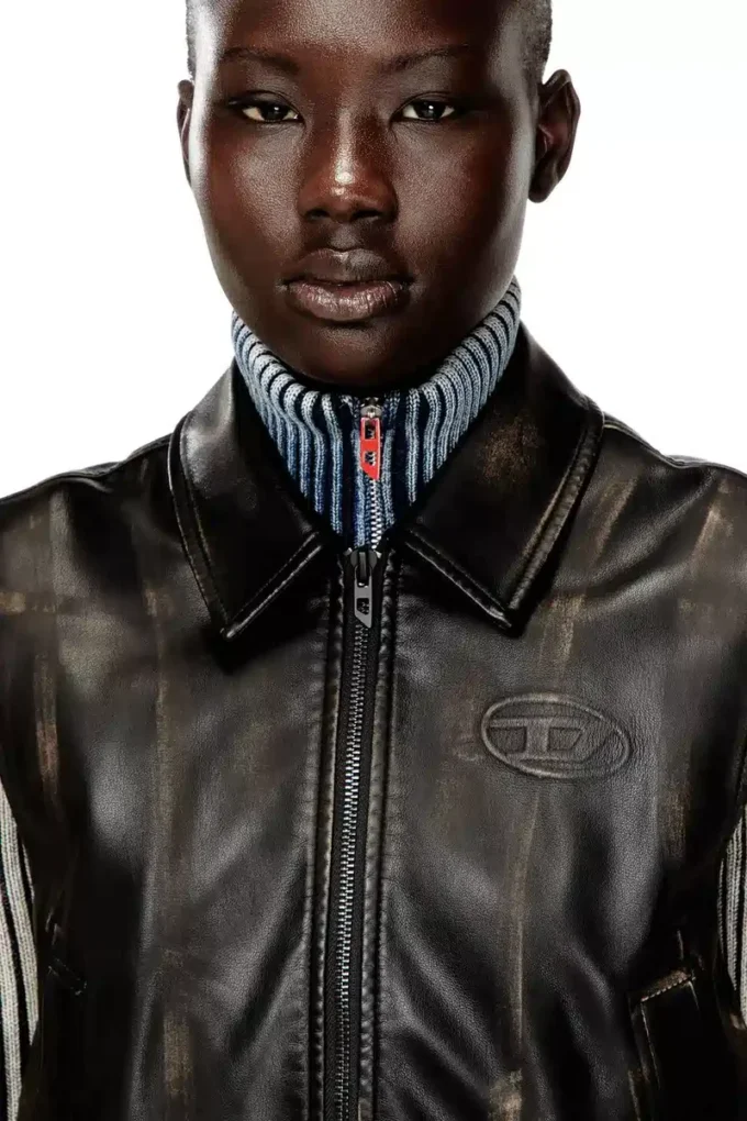 g-inko Gilet bomber effet vieilli