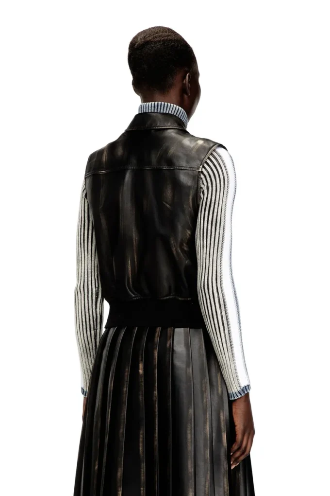 g-inko Gilet bomber effet vieilli
