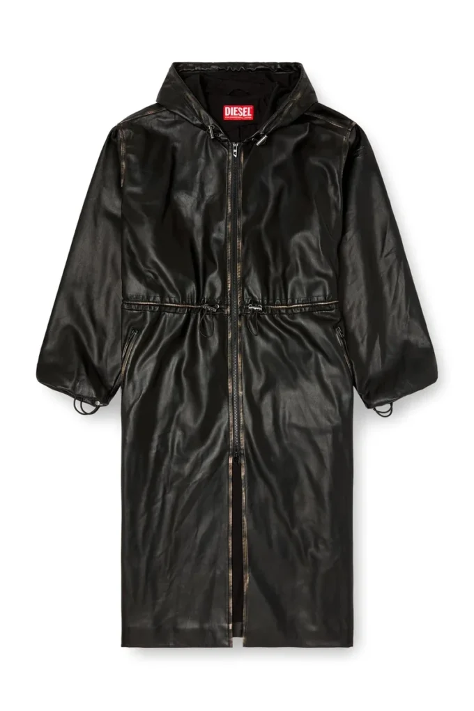 g-lary Manteau utilitaire à capuche délavé