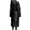 g-lary Manteau utilitaire à capuche délavé