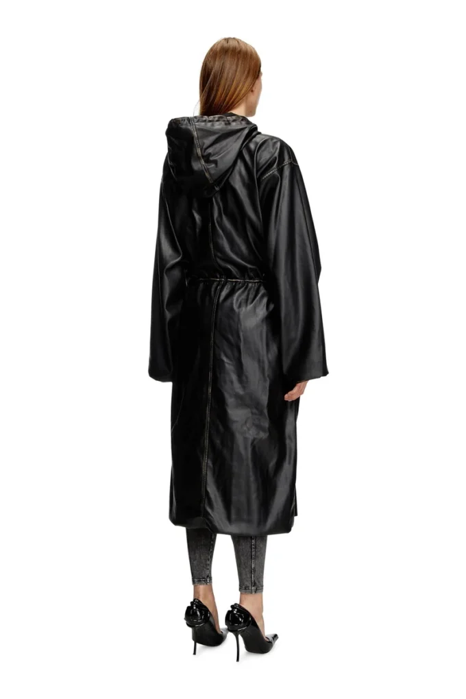 g-lary Manteau utilitaire à capuche délavé