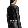 g-lobe Veste motard courte effet vieilli