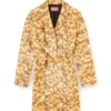 g-oji Trench-coat à imprimé canards