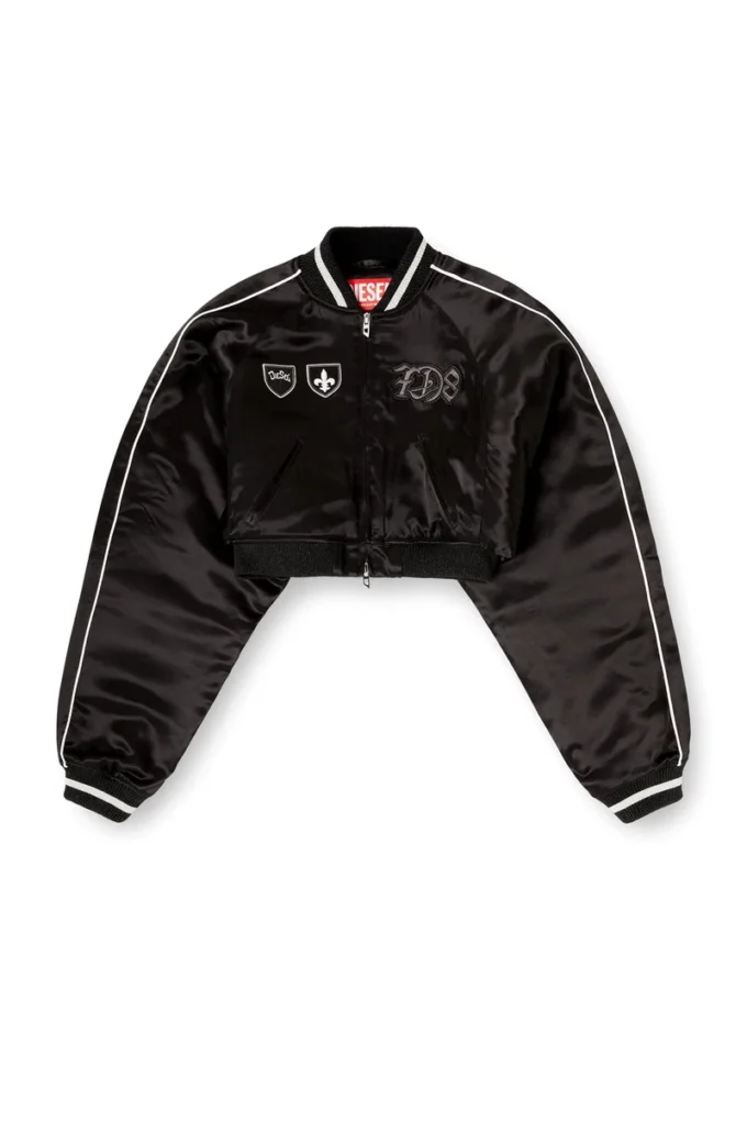 g-ospel-cp Veste courte souvenir en satin