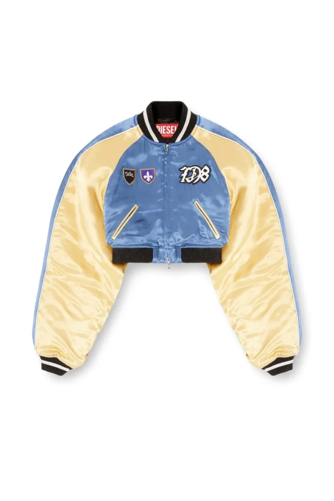 g-ospel-cp Veste courte souvenir en satin