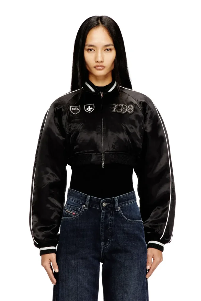 g-ospel-cp Veste courte souvenir en satin