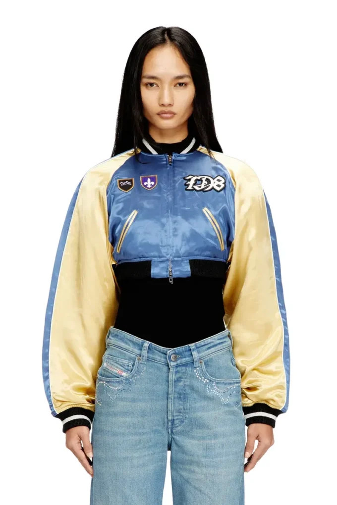 g-ospel-cp Veste courte souvenir en satin