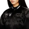 g-ospel-cp Veste courte souvenir en satin