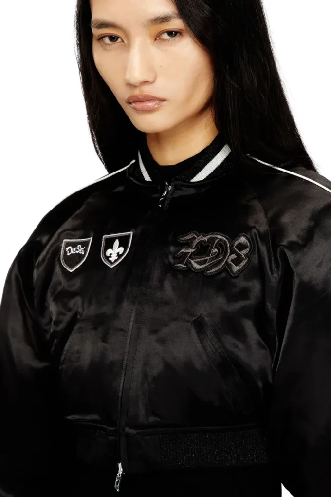 g-ospel-cp Veste courte souvenir en satin