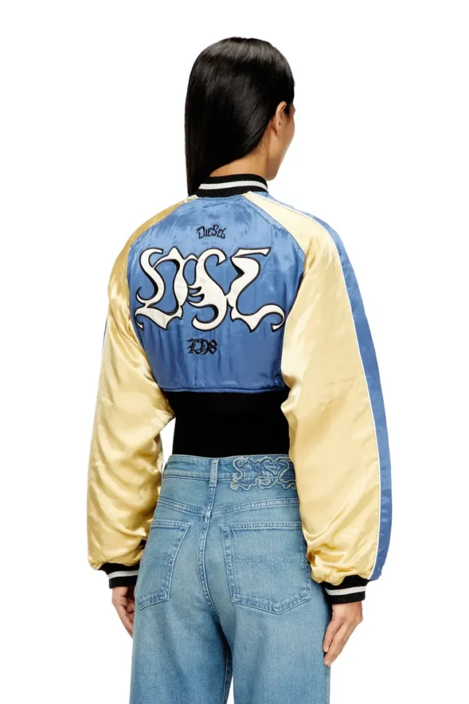 g-ospel-cp Veste courte souvenir en satin