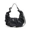 grab-d hobo l Grab-D L – Grand sac hobo froissé en PU brillant