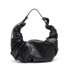 grab-d hobo l Grab-D L – Grand sac hobo froissé en PU brillant