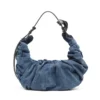 grab-d hobo l Sac hobo Grab-D-Large froissé en denim traité