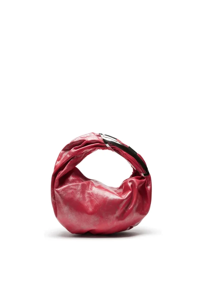 grab-d hobo s Sac Grab-D S-Hobo en cuir métallisé
