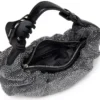 grab-d hobo s Sac hobo froissé Grab-D S-Small en denim cristal