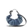 grab-d hobo s Sac hobo froissé Grab-D-Small en denim traité
