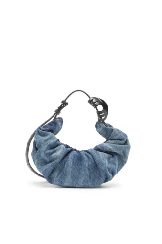 grab-d hobo s Sac hobo froissé Grab-D-Small en denim traité