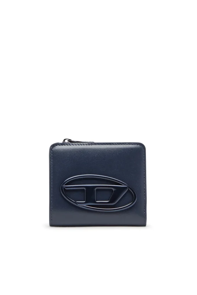 holi -d bi fold zip l Porte-cartes en cuir zippé