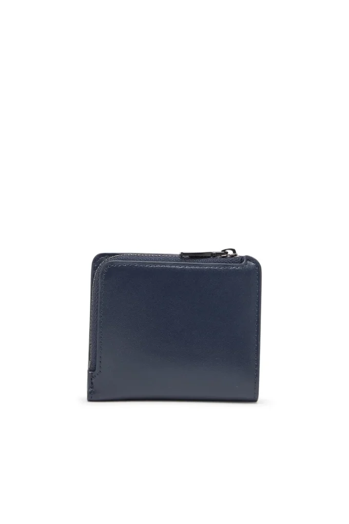 holi -d bi fold zip l Porte-cartes en cuir zippé