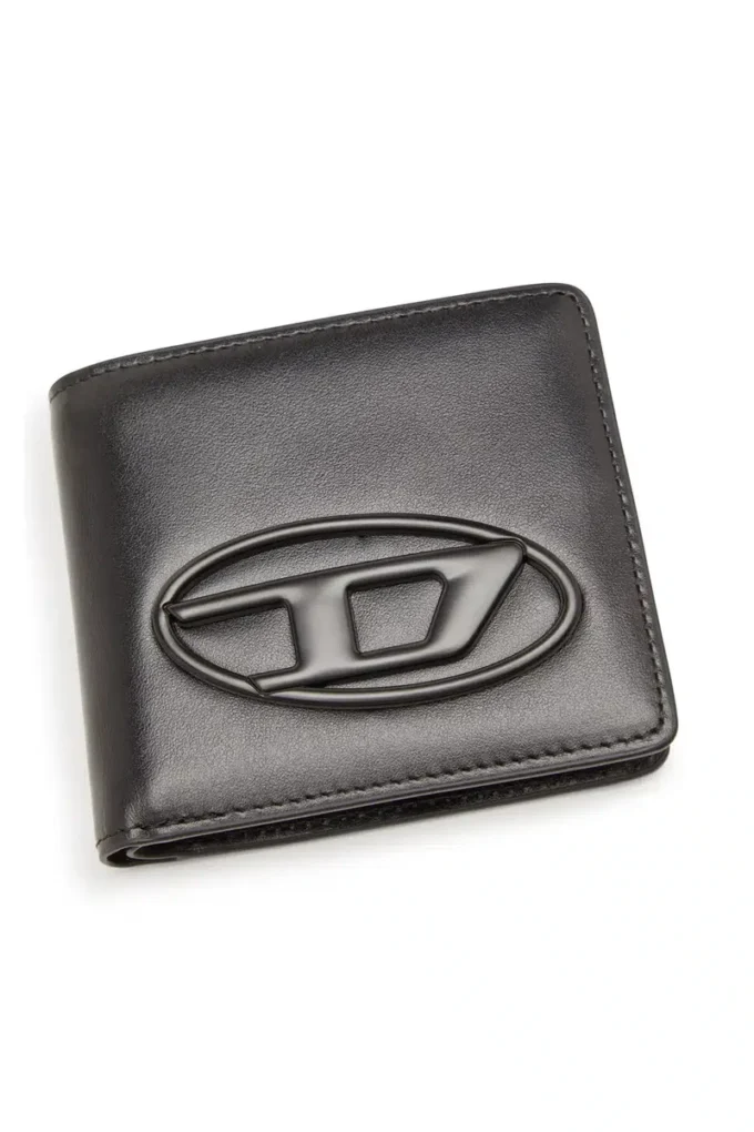 holi-d porte-monnaie à deux volets Portefeuille à deux volets en cuir 3D