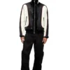 j-blink-a Veste motard color block avec passepoil