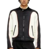 j-blink-a Veste motard color block avec passepoil