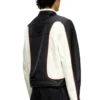 j-blink-a Veste motard color block avec passepoil